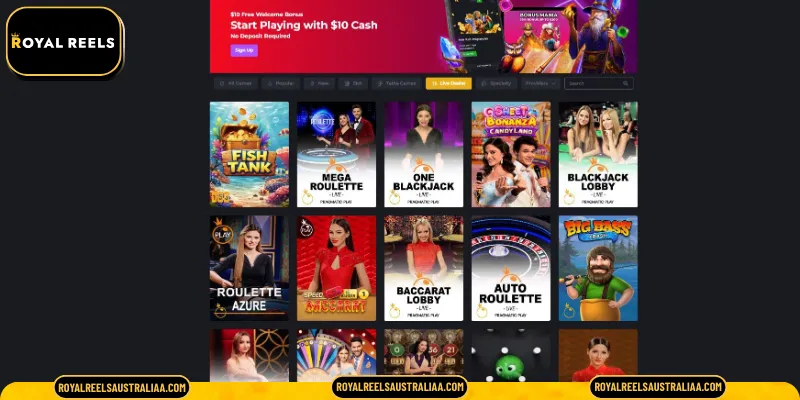 Live Casino – The Soul of Royal Reels: Real Dealers and Authentic Adrenaline