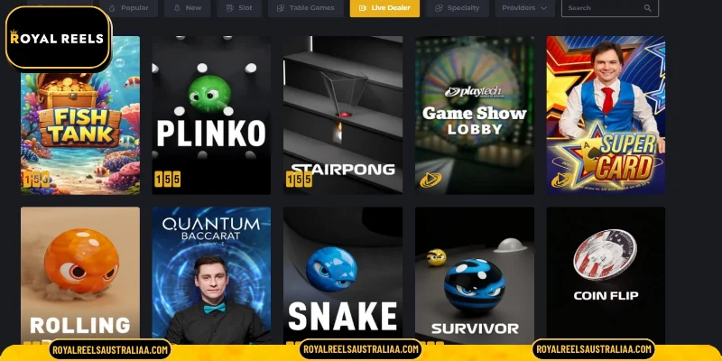 Strategic Advantages of Royal Reels Live Casino